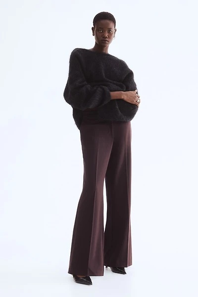 Pantalon habillé évasé