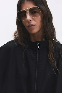 Veste ample en toile