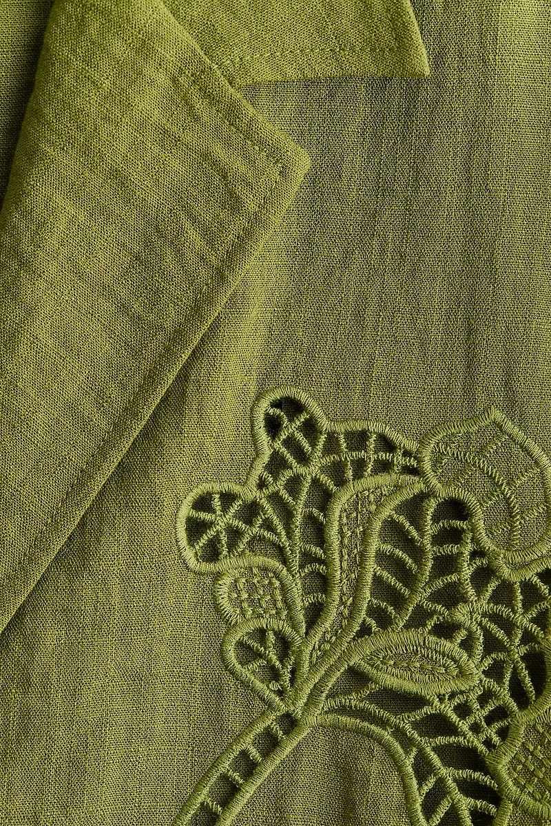 Eyelet Embroidered Shirt