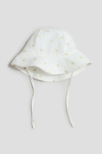 Cotton Muslin Sun Hat