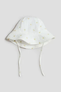 Cotton Muslin Sun Hat