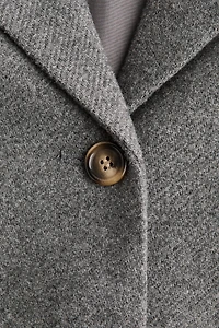 Blazer en laine mélangée