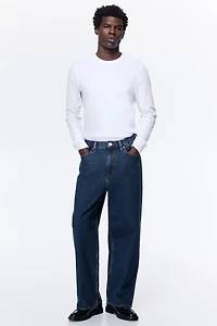 Slim Fit Waffled Jersey Shirt