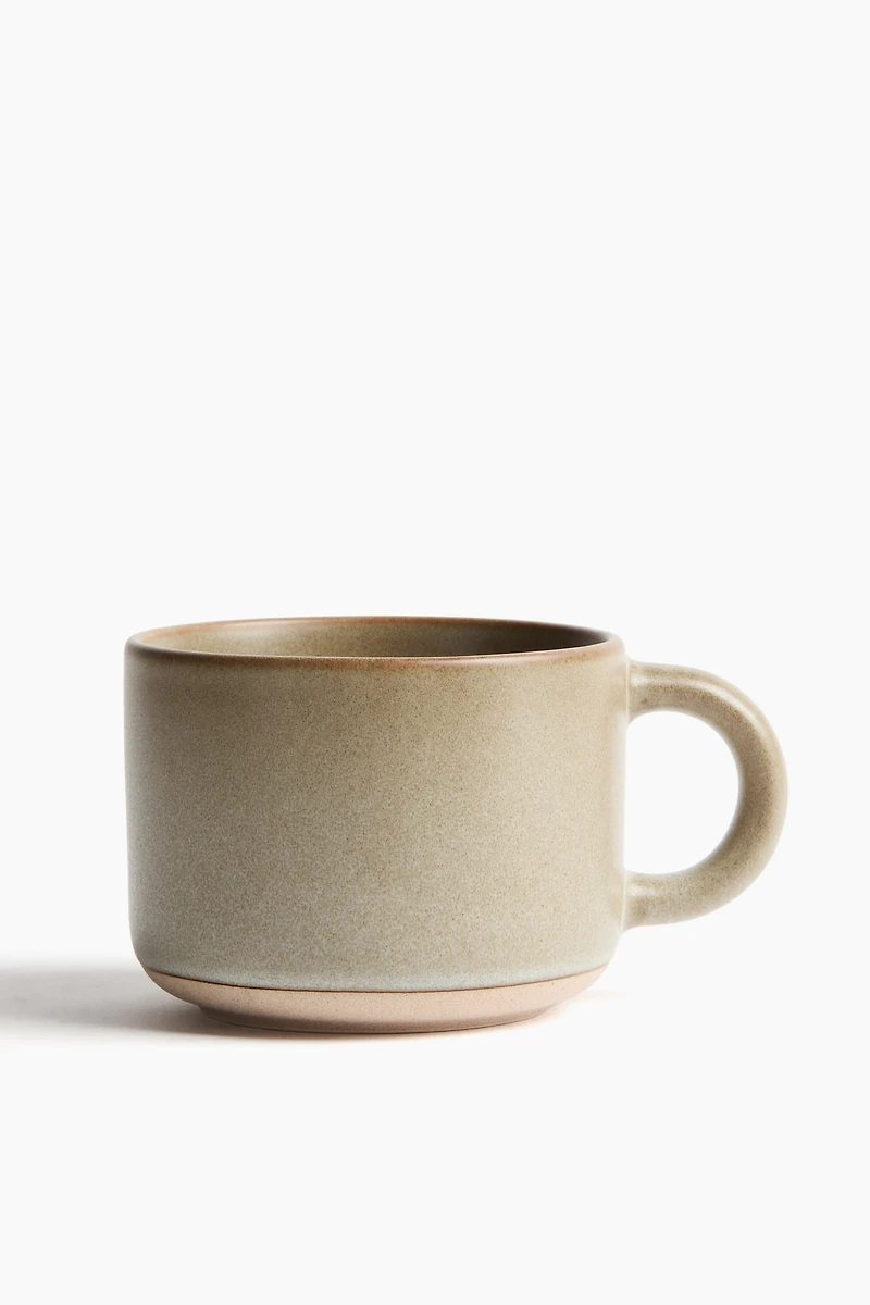 Reactive-Glaze Stoneware Mug