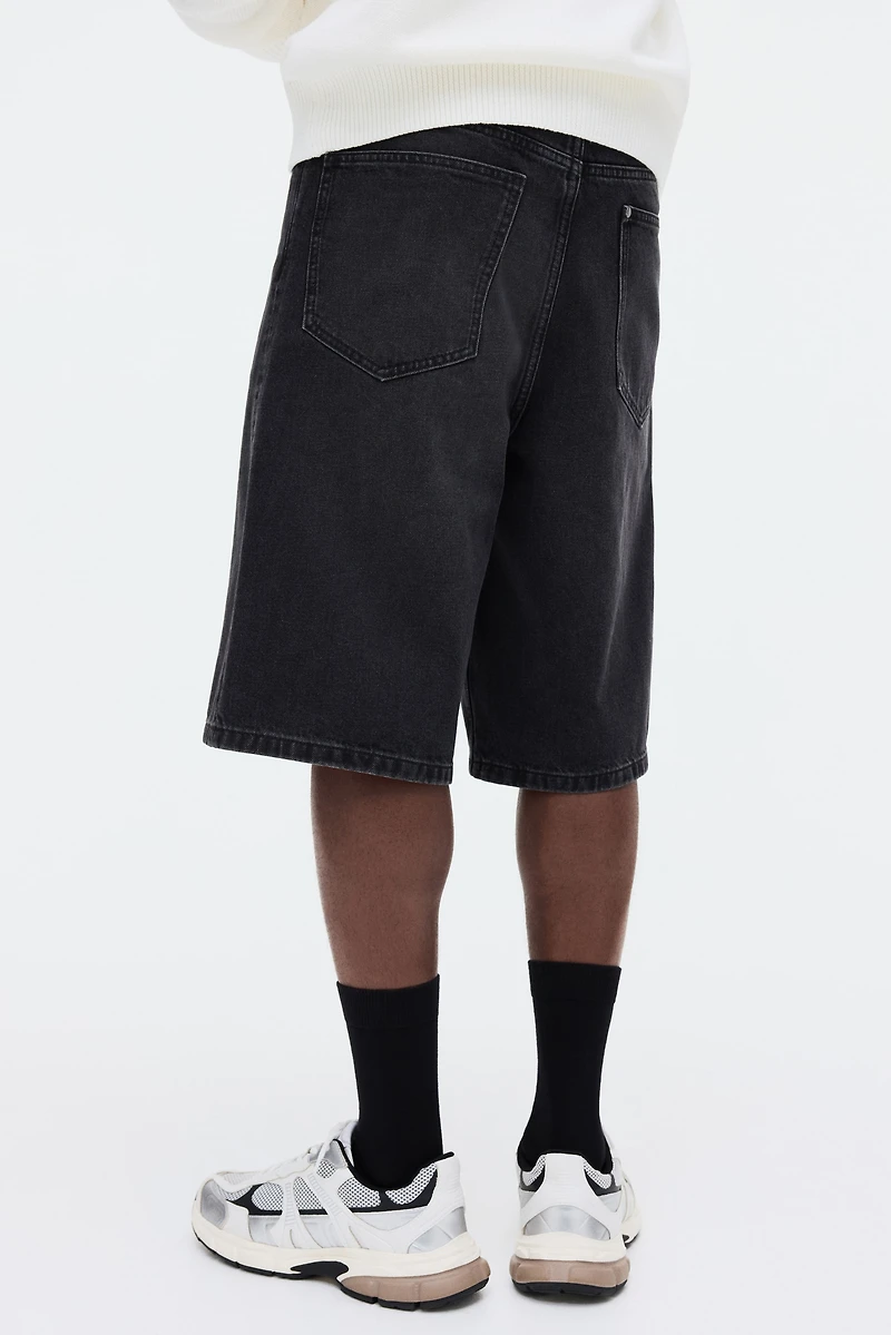 Baggy Denim Shorts