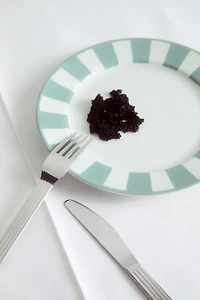 Assiette moyenne en porcelaine