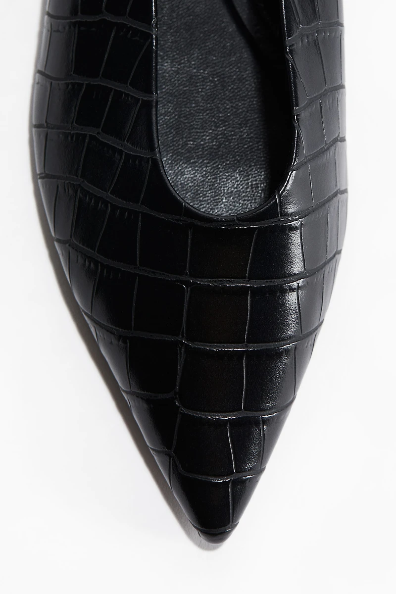Pointed Slingbacks