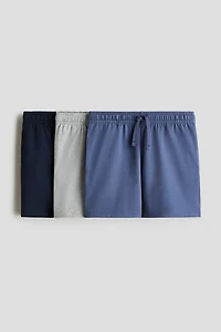 3-pack Cotton Shorts