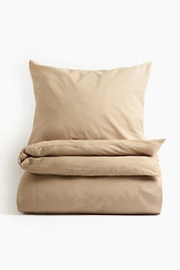 Seersucker Twin Duvet Cover Set