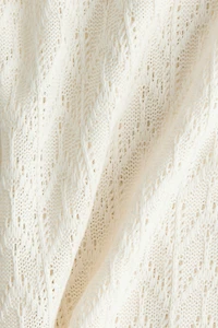 MAMA Pointelle Jersey Top