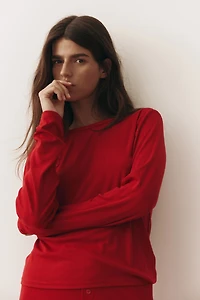 Pyjama en jersey pointelle