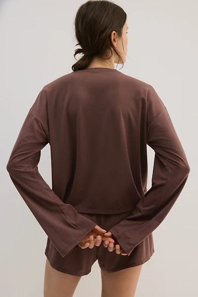 Viscose-Blend Pajamas