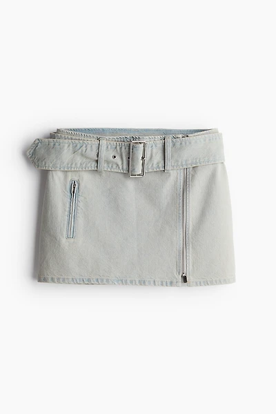 Denim Mini Skirt