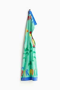 Patterned Bath Towel