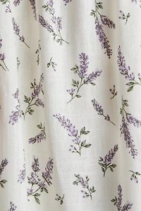 Robe avec détails smockés