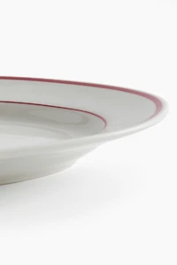 Grande assiette de service en porcelaine