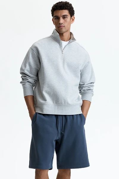 Relaxed-Fit Cotton Shorts