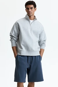 Relaxed-Fit Cotton Shorts