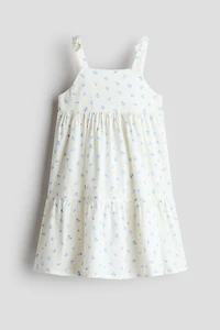 Tiered Cotton Dress