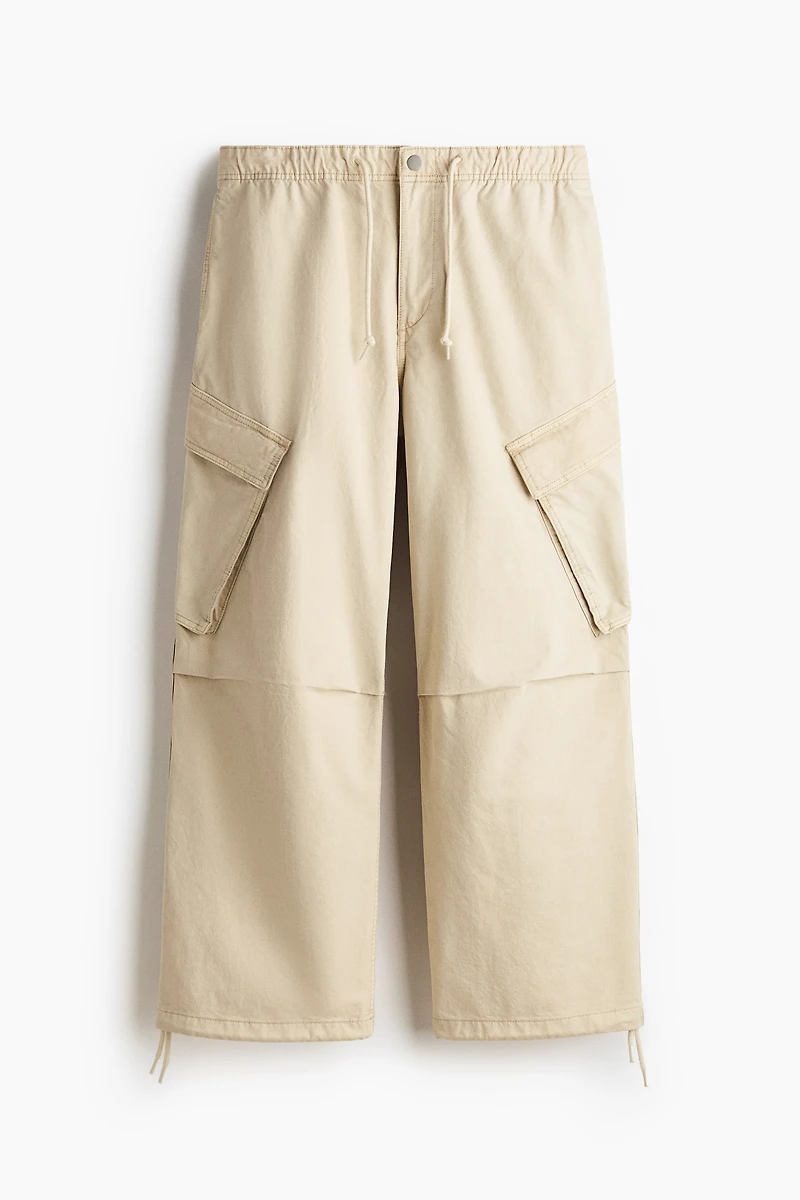 Pantalon cargo ample