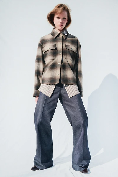 Veste-chemise grande taille