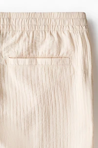 Relaxed-Fit Textured Pants