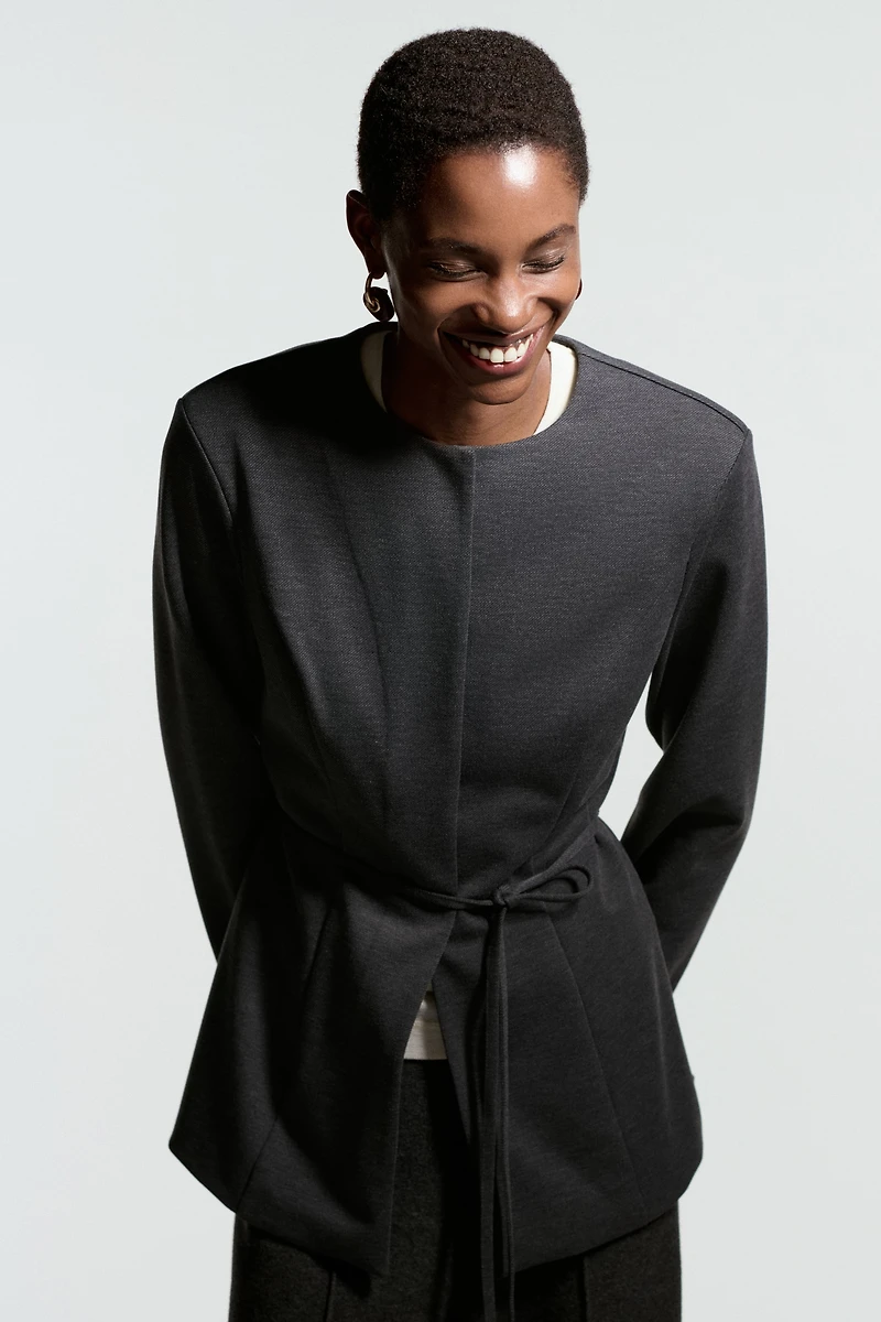 Ponte Blazer with Belt