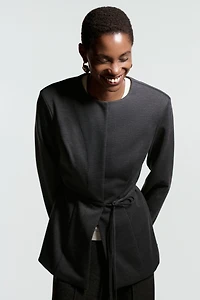 Ponte Blazer with Belt