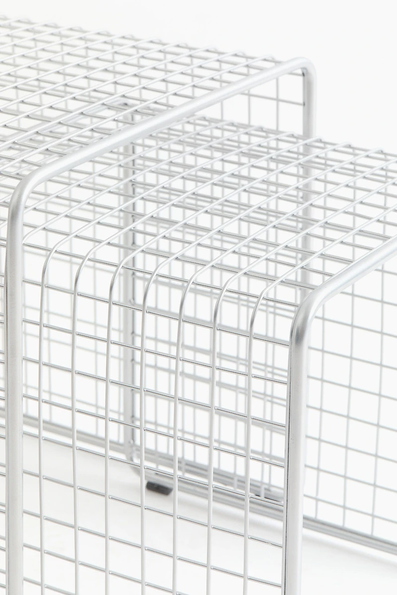 2-Piece Metal Wire Table Set