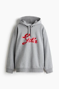 Printed Cotton Hoodie