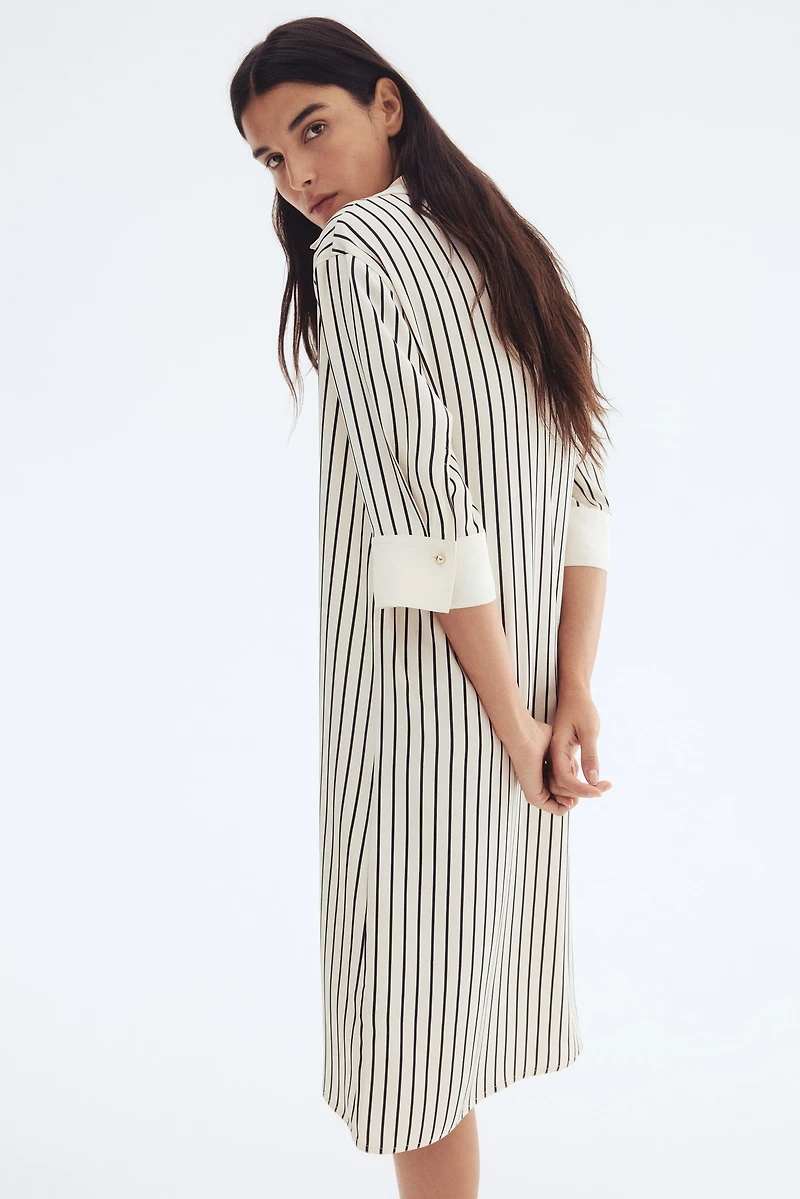 Shirt Dress with Belt