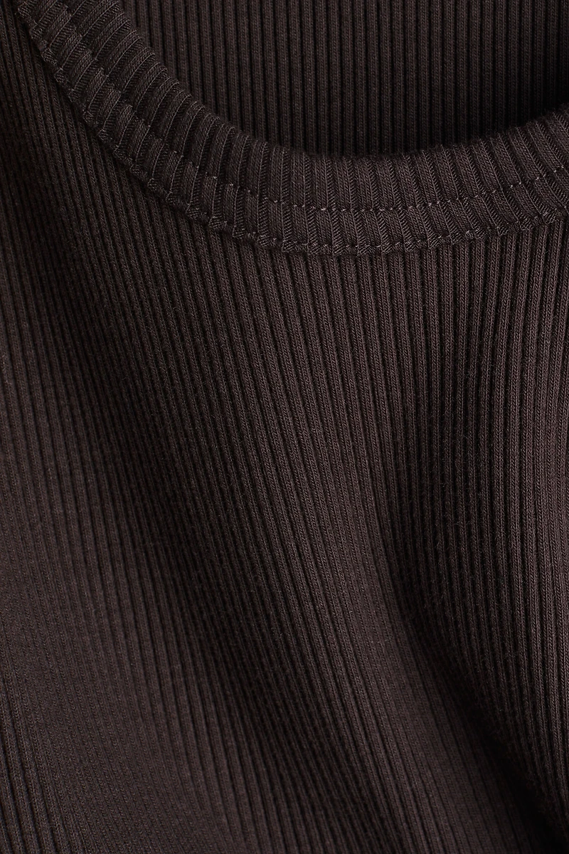 Ribbed Pima Cotton Tank Top