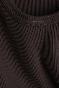 Ribbed Pima Cotton Tank Top