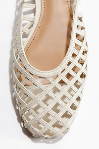 Leather Slingbacks