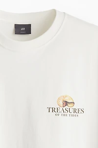 T-shirt imprimé Coupe Flottante