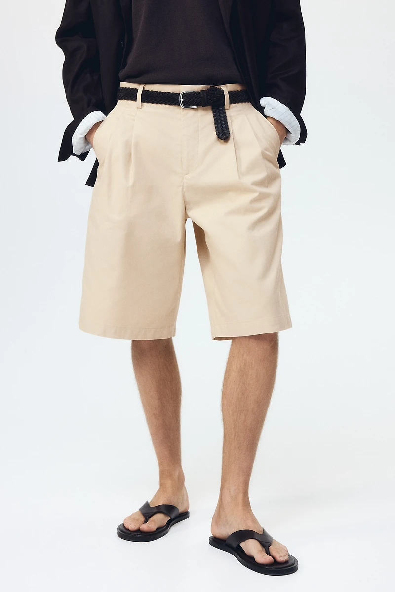 Loose-Fit Bermuda Shorts