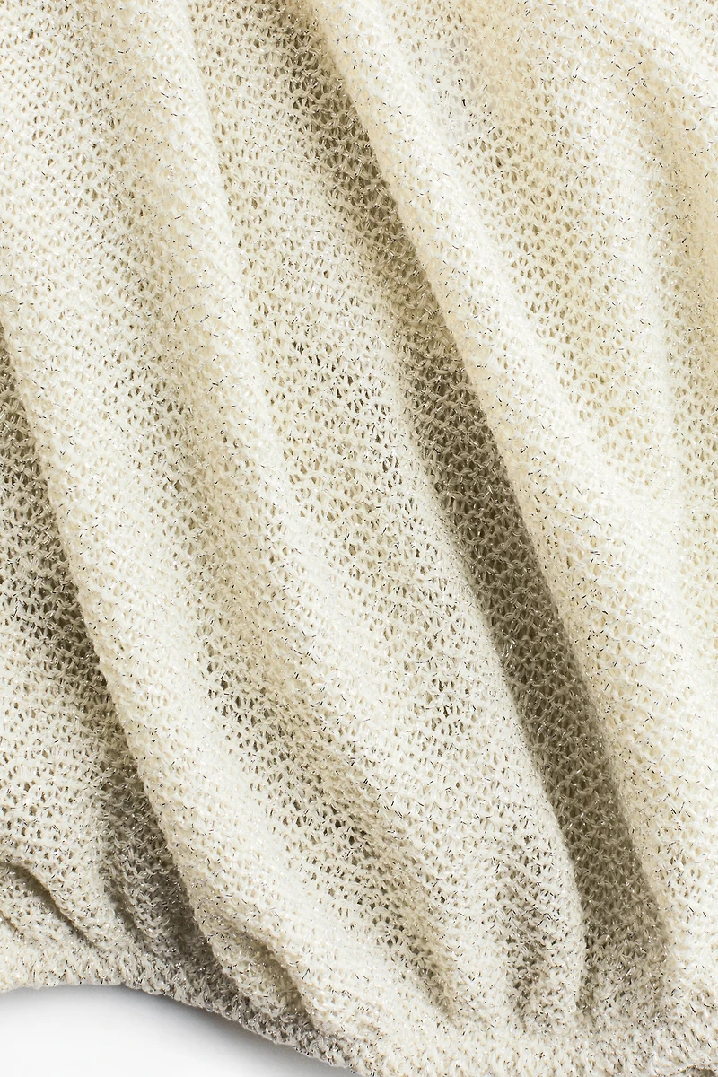 Glittery Halterneck Top