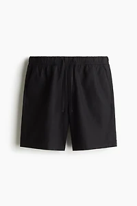 Relaxed-Fit Linen-Blend Shorts