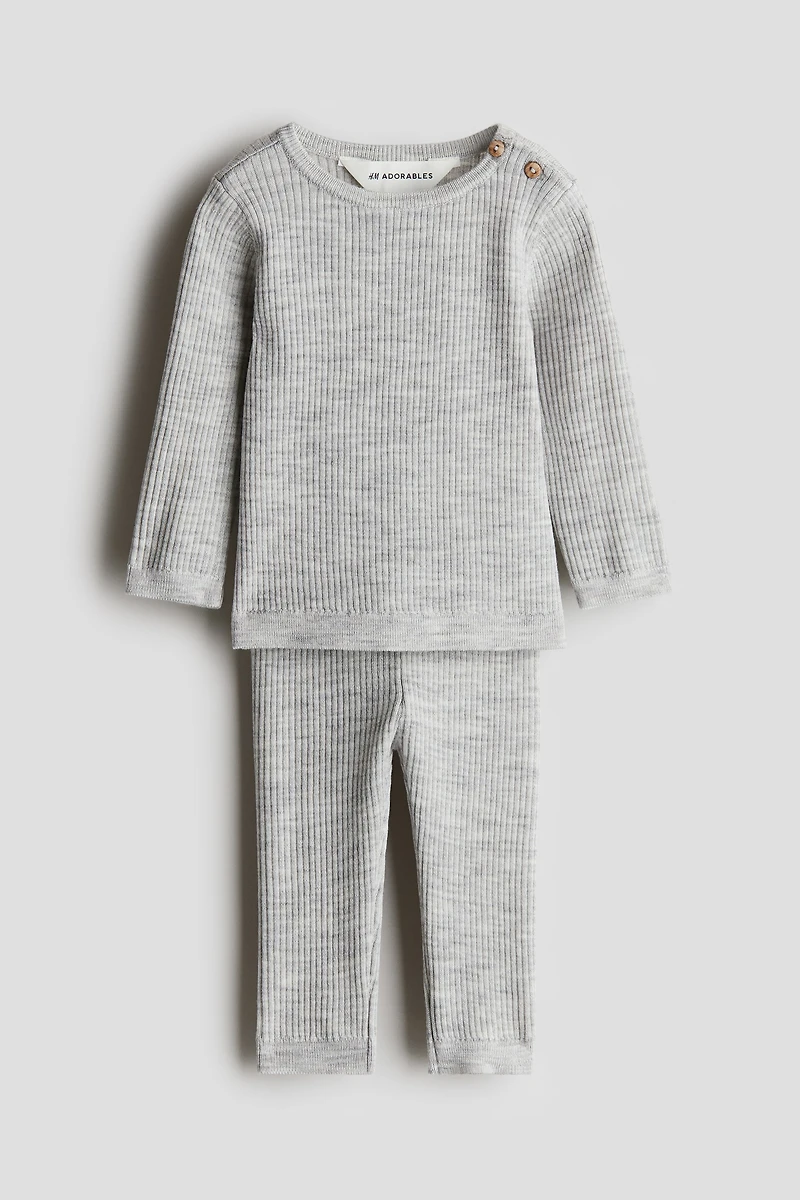 2-piece Merino Wool Set