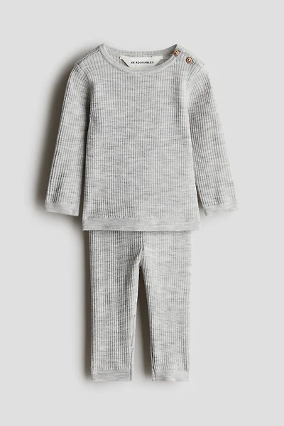 2-piece Merino Wool Set