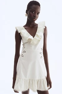 Eyelet-Embroidered Dress