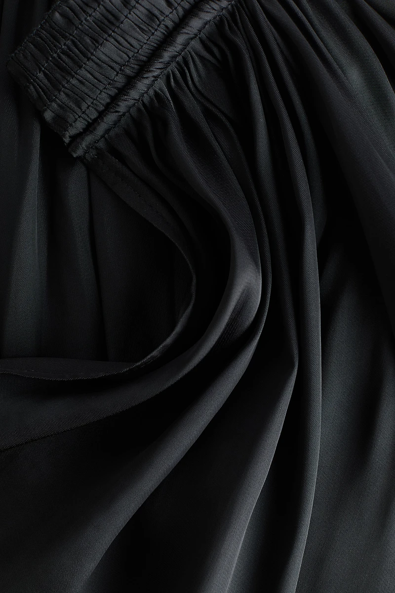 Oversized V-Neck Blouse