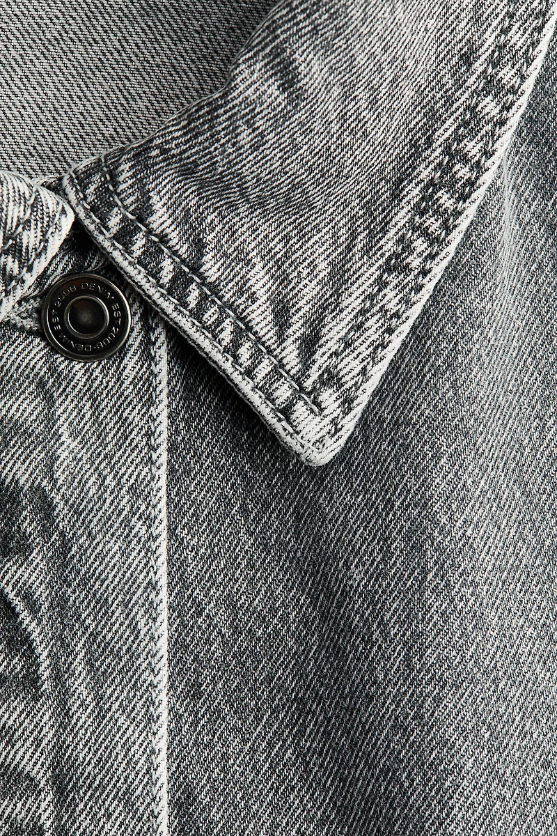 Oversized Denim Vest