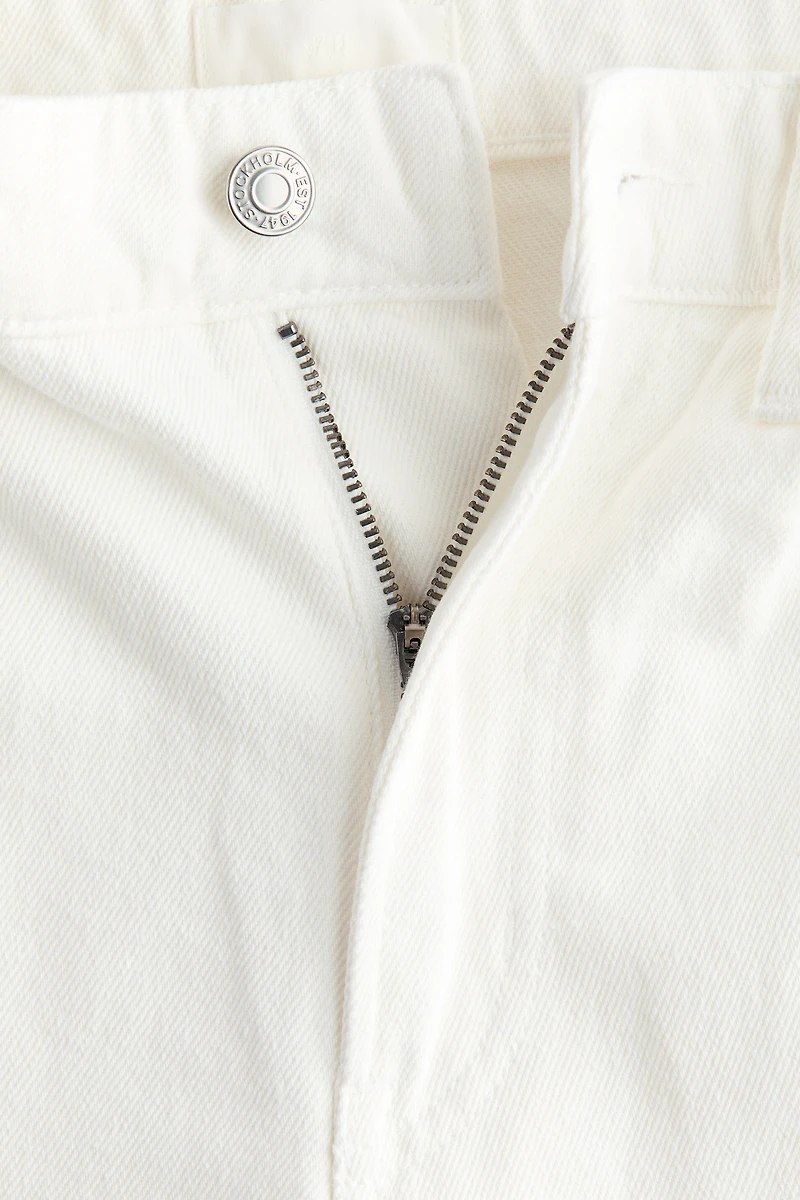 Barrel Regular Waist Ankle Jeans