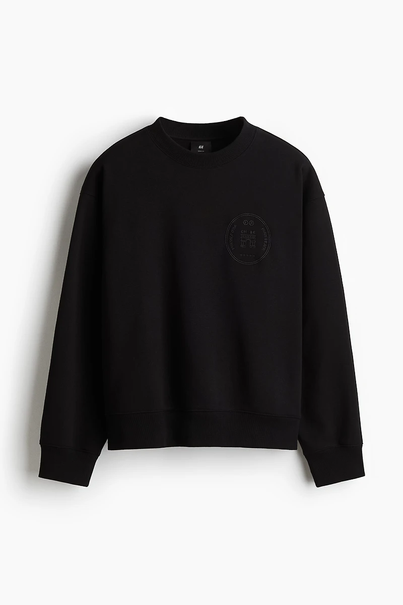 Chandail imprimé coupe classique