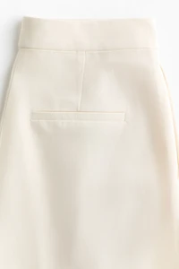 Linen-Blend Balloon-Leg Pants