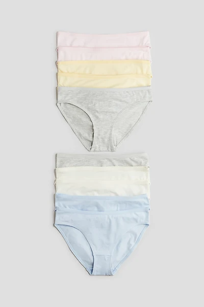 Lot de 10 culottes en coton