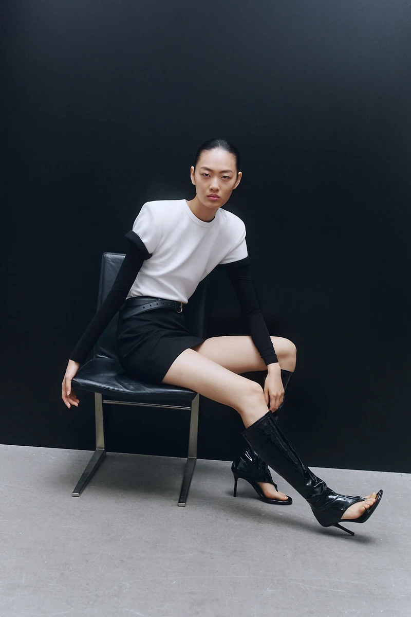Shoulder-Pad Bodysuit