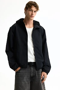 Water-Repellent Nylon Windbreaker
