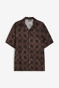 Regular Fit Lyocell Resort Shirt